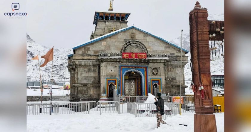 Kedarnath Trek Captions
