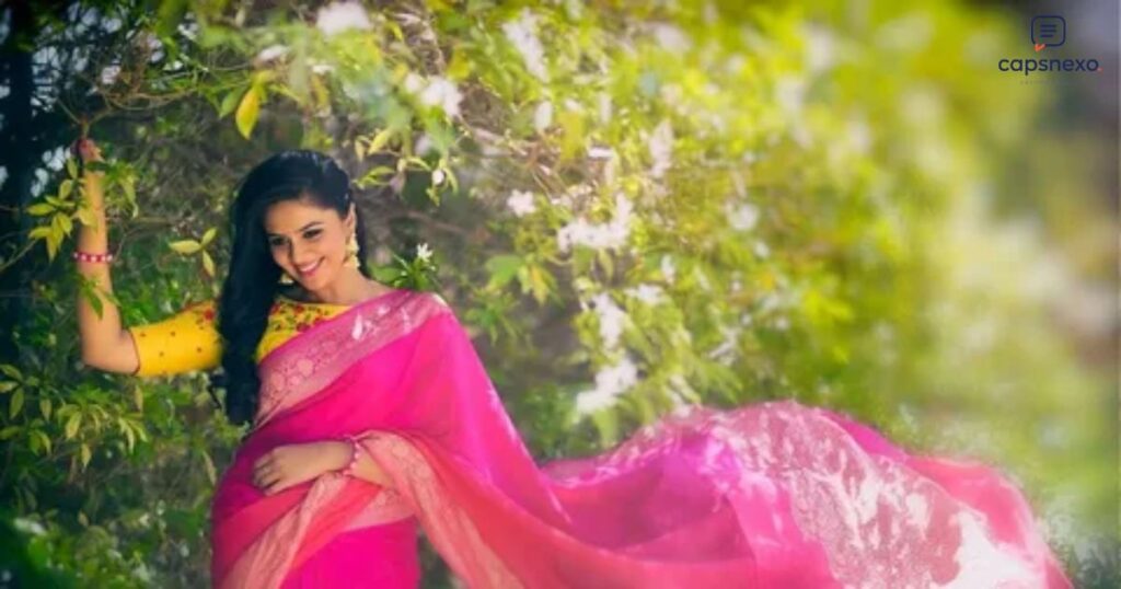Nauvari Saree Caption for Instagram in Marathi
