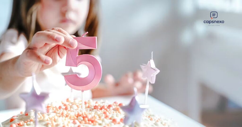 Attitude 5th Birthday Captions For Instagram 🔥