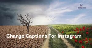 Change Captions
