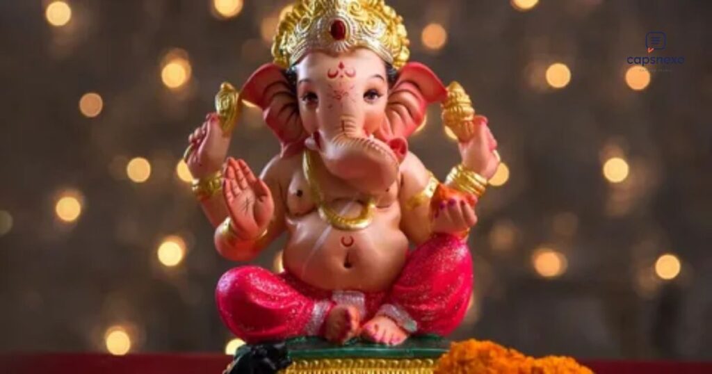 Festive Ganpati Bappa Caption for Instagram 🎉
