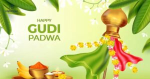 Gudi Padwa Caption in Marathi