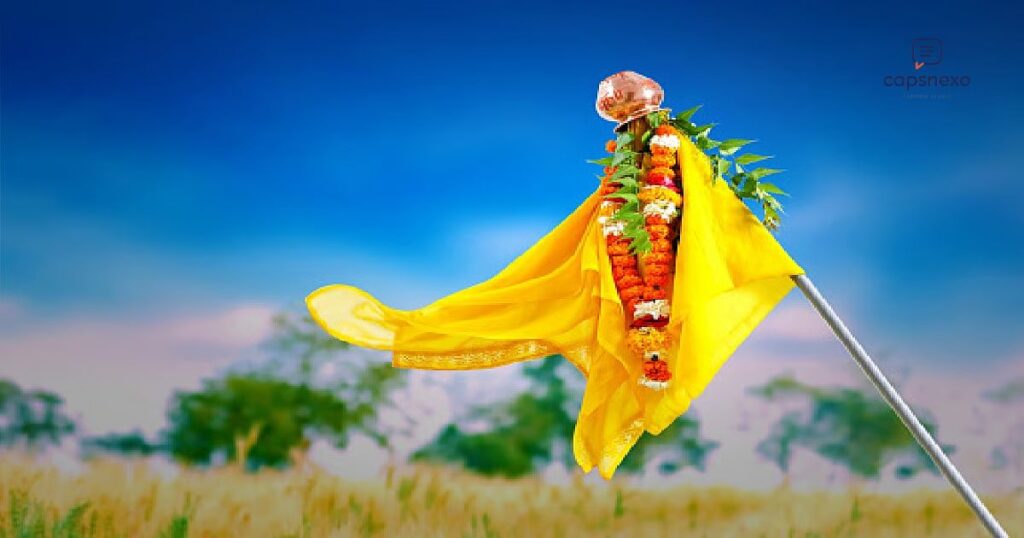 Gudi Padwa Caption in Marathi