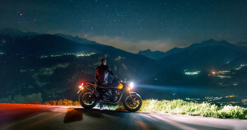 Night Ride Captions