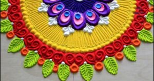 Rangoli Captions