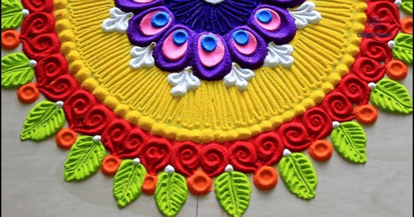 Rangoli Captions
