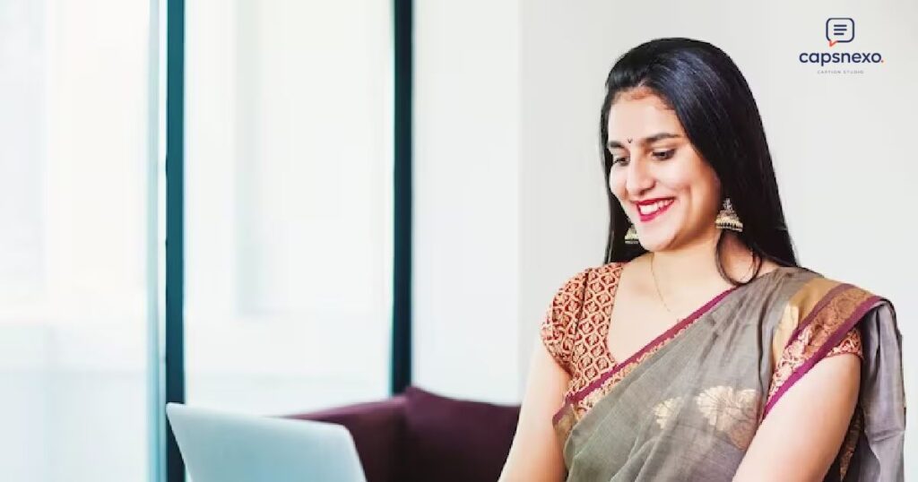 Saree Captions For Instagram