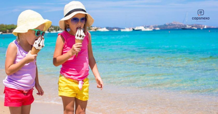 Summer Ice Cream Instagram Lines