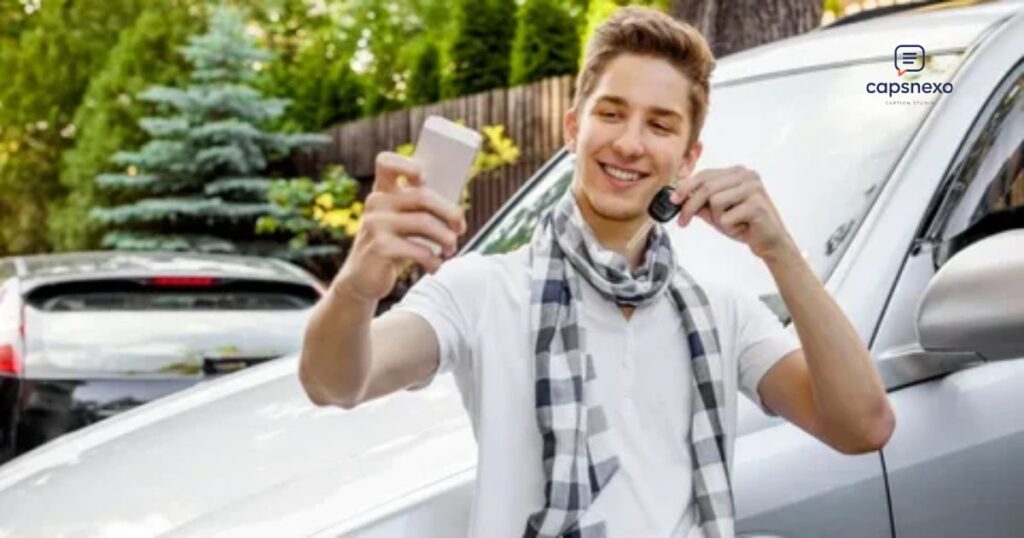 😂 Funny Selfie Car Captions
