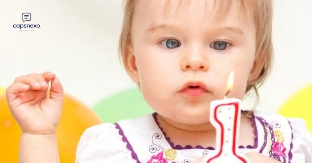 Emotional First Birthday Wishes for Baby