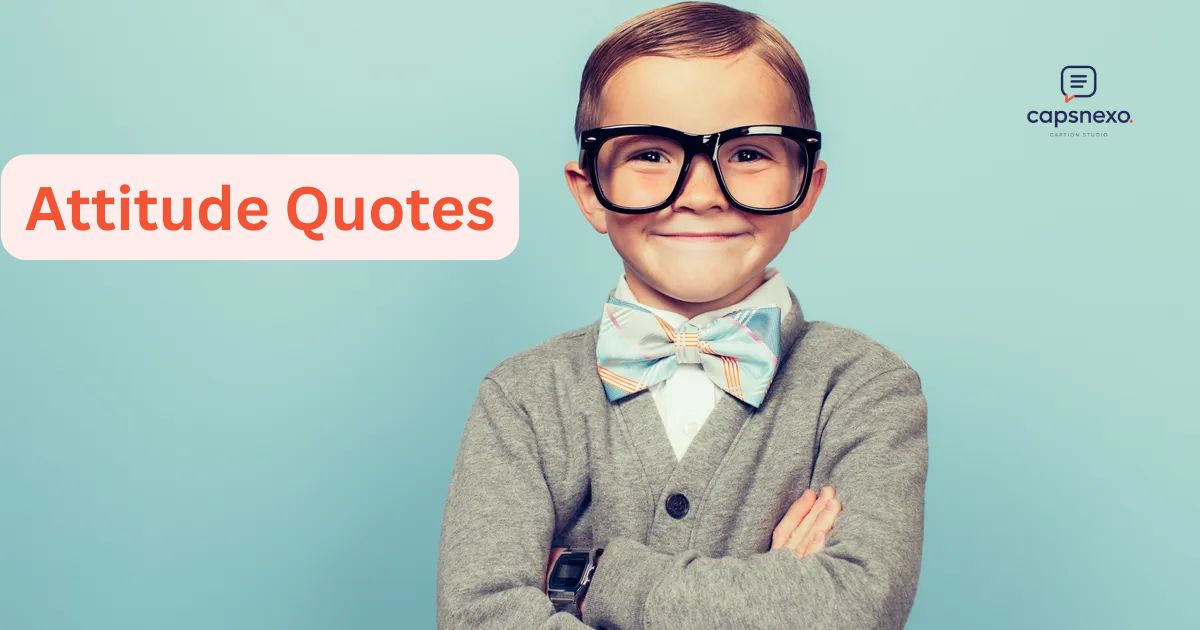 Attitude Quotes