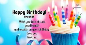 Birthday Blessings for Brother