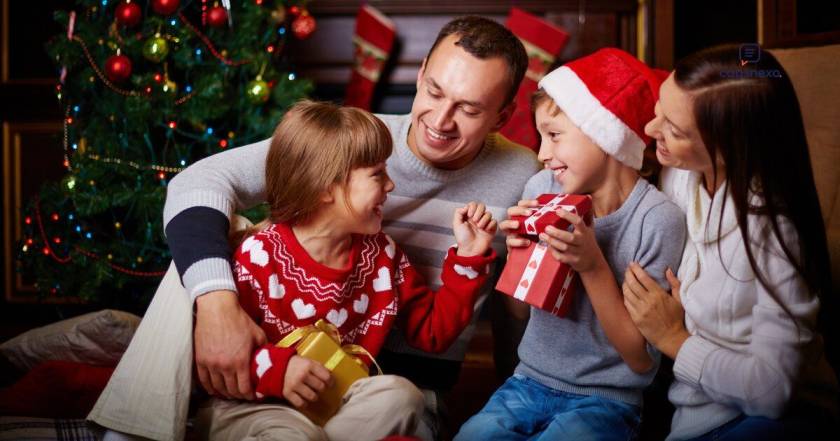 Christmas Family Captions