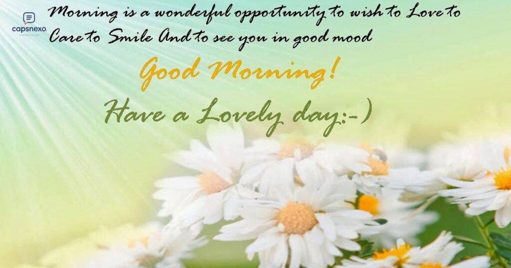 Good Morning Blessings