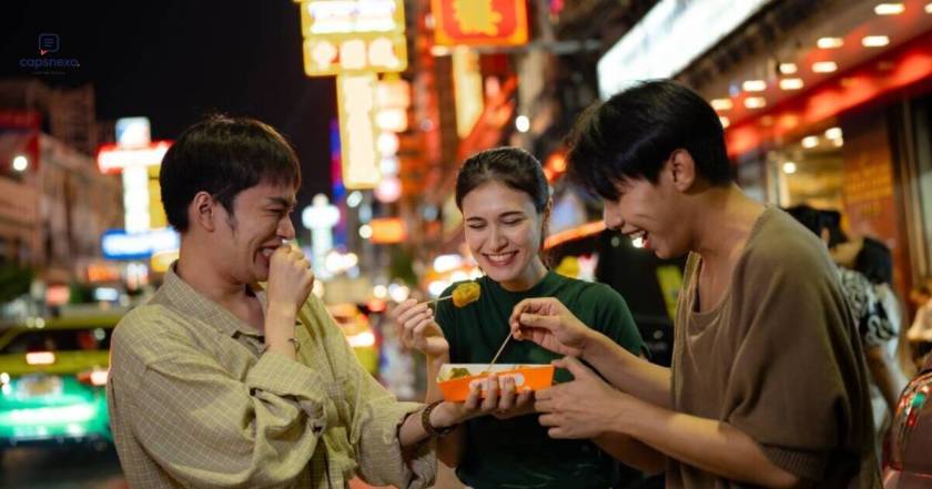 Night Travel Quotes — Street Food Quotes