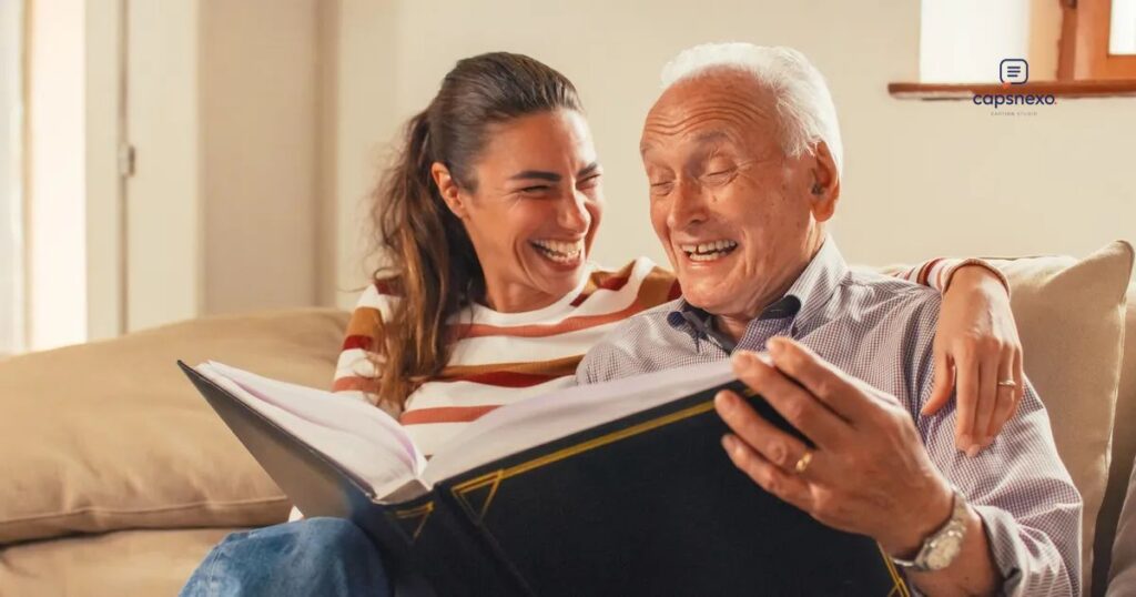 Nostalgic Family Captions
