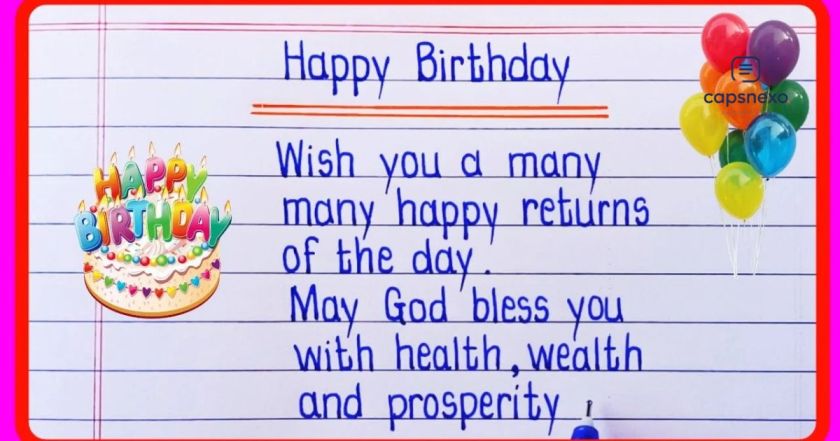Bayko birthday wishes in English